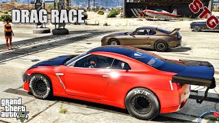 3300HP GTR DRAG RACE WORK GTA 5 MODS ROLEPLAY 4K [upl. by Sorips]