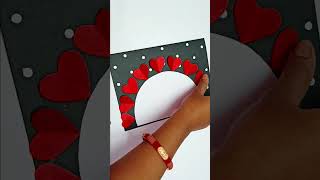 How to make easy christmas card  christmas card with santa for school competition christmas [upl. by Aeli]