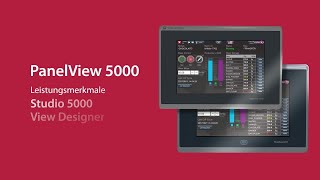 Einführungsvideo zu den Grafikterminals der PanelView 5000Familie [upl. by Eberta]