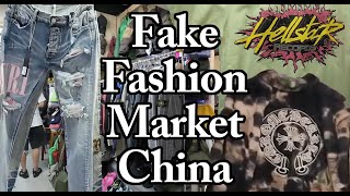 Fake Market China Tour Trending Fashion and Designer Clothes Guangzhou [upl. by Winifred]