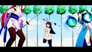 Erza vs Kagura vs Minerva  Daughters of Darkness [upl. by Tildy]