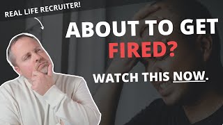 What to do if youre about to get FIRED [upl. by Sherer]