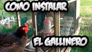 Como Instalar El Gallinero En El Huerto  La Huertina De Toni [upl. by Glanville92]