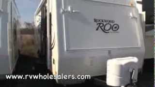 2010 Rockwood Roo 233S Travel Trailer Camper From RVWholesalers 108383  Espresso [upl. by Alleras]