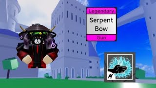 serpent bow  sharkman combo  mobile bounty hunt  BloxFruits [upl. by Anyale30]