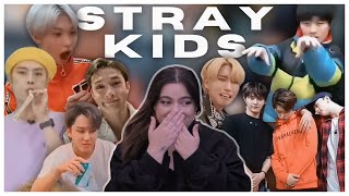 Okay theyre great  Stray Kids Funny Moments REACTION [upl. by Irap319]