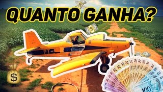 QUERO SER PILOTO AGRÍCOLA QUANTO GANHA [upl. by Tizes356]