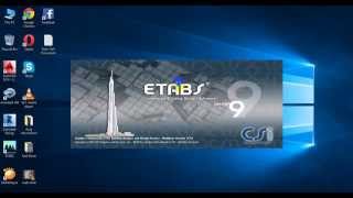 How to Install ETABS 974 [upl. by Aidnic]