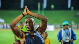 Akani Simbine claims first SA 200m title with 2029 2019 [upl. by Damas]