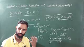 d amp f block elements  standard electrode potential and chemical reactivity  class 12 [upl. by Kela]