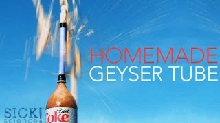 Homemade Geyser Tube  Sick Science 145 [upl. by Anauq737]