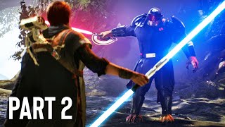 Star Wars Jedi Fallen Order Gameplay Walkthrough Part 2 DOUBLE BLADED LIGHTSABER [upl. by Hazard]