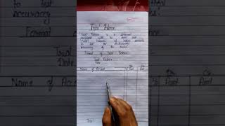 what is trial balance संतुलन परीक्षणformat of trial balancetrialbalance accounting shorts [upl. by Granthem]