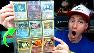 A FAN SENT ME THEIR RARE POKEMON CARDS COLLECTION Gold Star Cards [upl. by Bannister862]