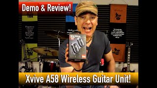 BEST Guitar Wireless For Your Money  Xvive A58 Review [upl. by Zetrok]