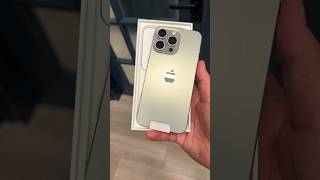 I Phone 15 Pro Max unboxing iphone iphone15seriesbestsmaetphone [upl. by Ahsinik]