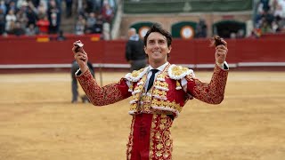 FALLAS 2024  Corrida 17 marzo  Dos orejas para Andrés Roca Rey del 3er toro de la tarde [upl. by Rialcnis]