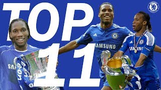 “It Was One Of The Most Beautiful Goals Ive Ever Scored”  Drogba Top 11 Moments In Blue [upl. by Astiram]