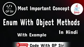 Enum 3 Enum with Object methods in Hindi [upl. by Gove]