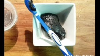 DIY WHITENING and REMINERALIZING CHARCOAL TOOTHPASTE RECIPE [upl. by Eiliab]