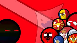 A normal day in the Balkans 2  Countryballs Animation [upl. by Ykcor]