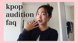 Answering YOUR KPOP AUDITION questions KICKED out by companies categories audition rounds [upl. by Koh]