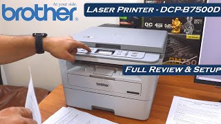 Brother Laser Printer  Full Review  DCPB7500D  Low cost amp Quality Printer  2020 [upl. by Vastah]