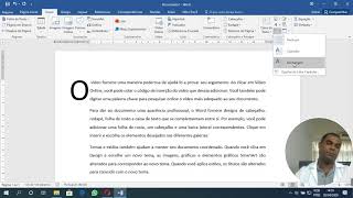 Aula do Word 2016 Capitular [upl. by Jere]