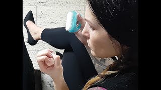 ASMR Nail FilingPaint NailsBrush Nails [upl. by Ellersick625]