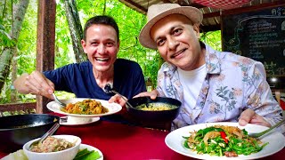 Authentic Southern Thai Cuisine In Phuket Not Touristy Lunch With MarkWiens At KRUA PAILIN [upl. by Adnoyek]