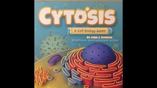 Играем в настольную игру Cytosis A Cell Biology Game Микромир Биология Клетки [upl. by Ecneralc]