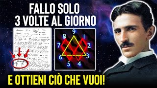 Nikola Tesla quotEcco come ottenere qualsiasi cosa nella TUA vitaquot [upl. by Owades]