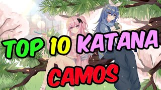 PSO2NGS My Top 10 Katana Weapon Camos [upl. by Aaren]