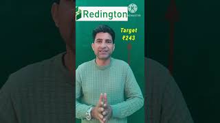 Redington Share Target ₹243  shorts  Redington Share News  sharemarketshorts [upl. by Iru835]