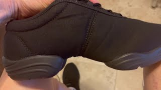 Capezio Canvas Dance Sneakers  Honest Review [upl. by Esaele]