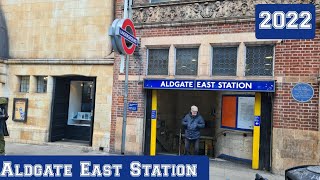 Aldgate East Station 2022 [upl. by Nuahc]