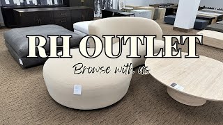 Whats New At RH Restoration Hardware Outlet [upl. by Noeled]