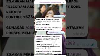 Cara membuat userbot  bot Telegram dengan mudah  tanpa ribet  work 💯 caramembuatbot [upl. by Henigman]