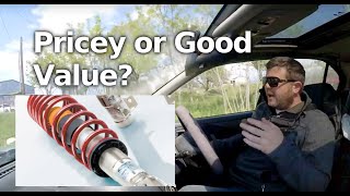 Eibach Coilovers Pro Street S  Too Expensive vs BC [upl. by Todhunter]