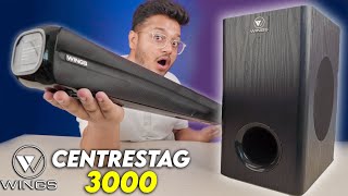 Wings Centre Stage 3000 Unboxing amp Review Abb hogi House Party 😂 [upl. by Constantina]