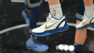 NBA 2K21 Shoe Creator  Nike Kobe 6 quotMavs Finalsquot [upl. by Henricks]