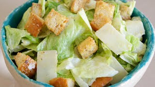 Classic Caesar Salad Recipe [upl. by Malley]