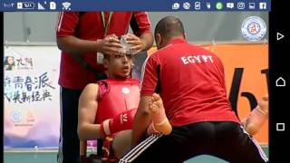 وزن 65 ك بطولة العالم للشباب الاعب المصري مهاب [upl. by Pucida]