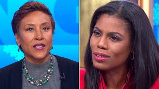 Omarosa Responds to Robin Roberts Bye Felicia Remark [upl. by Nashoma949]