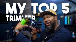 MY TOP 5 TRIMMERS [upl. by Aimar]