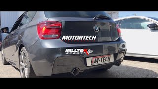 𝙈𝙄𝙇𝙇𝙏𝙀𝙆 𝙎𝙋𝙊𝙍𝙏  BMW 135i F20  Catback MilltekSport [upl. by Natalia]