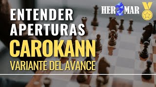 APERTURAS CON HERMAR  CAROKANN VARIANTE DEL AVANCE [upl. by Erroll]