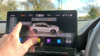 Cupra formentor VZ1 245 ehybrid infotainment and instruments chat [upl. by Maeve]