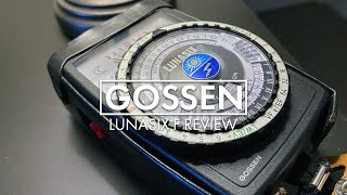 Gossen Lunasix F  Lightmeter Review [upl. by Enyak527]