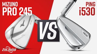 MIZUNO PRO 245 vs PING i530  Golf Irons Comparison [upl. by Allekim]